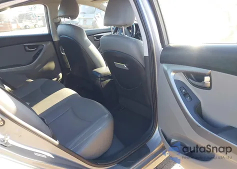 2013 Hyundai Elantra Limited from USA, damaged, VIN KMHDH4AE9DU527203